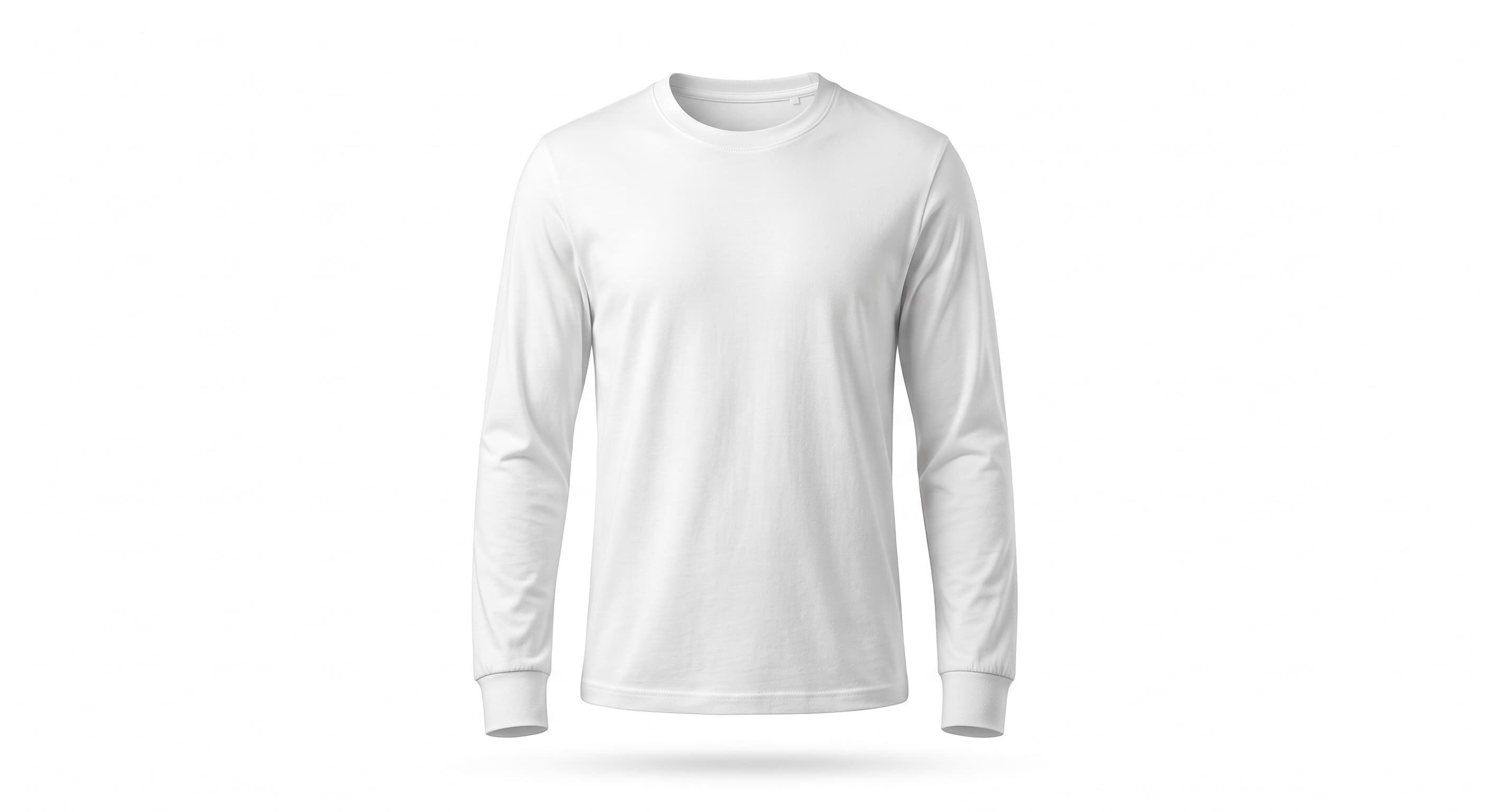 Playera blanca de manga larga ISSI